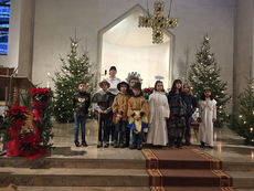 Kinderchristmette mit Krippenspiel in St Maria